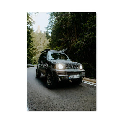 Poster Aventure au Volant