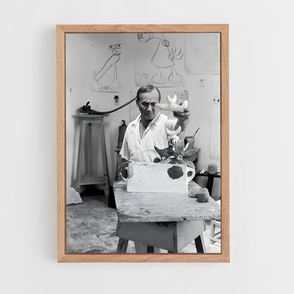 ap-joan miro-2 cadre Bois clair