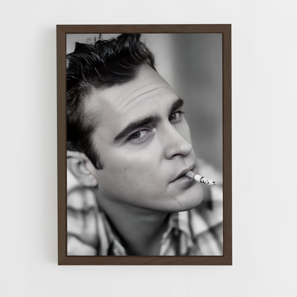 ap-joaquin phoenix-10 cadre Bois foncé