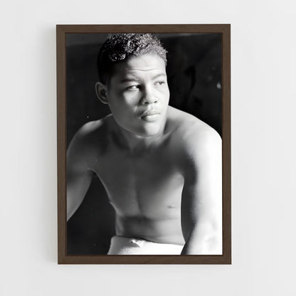 ap-joe louis-3 cadre Bois foncé