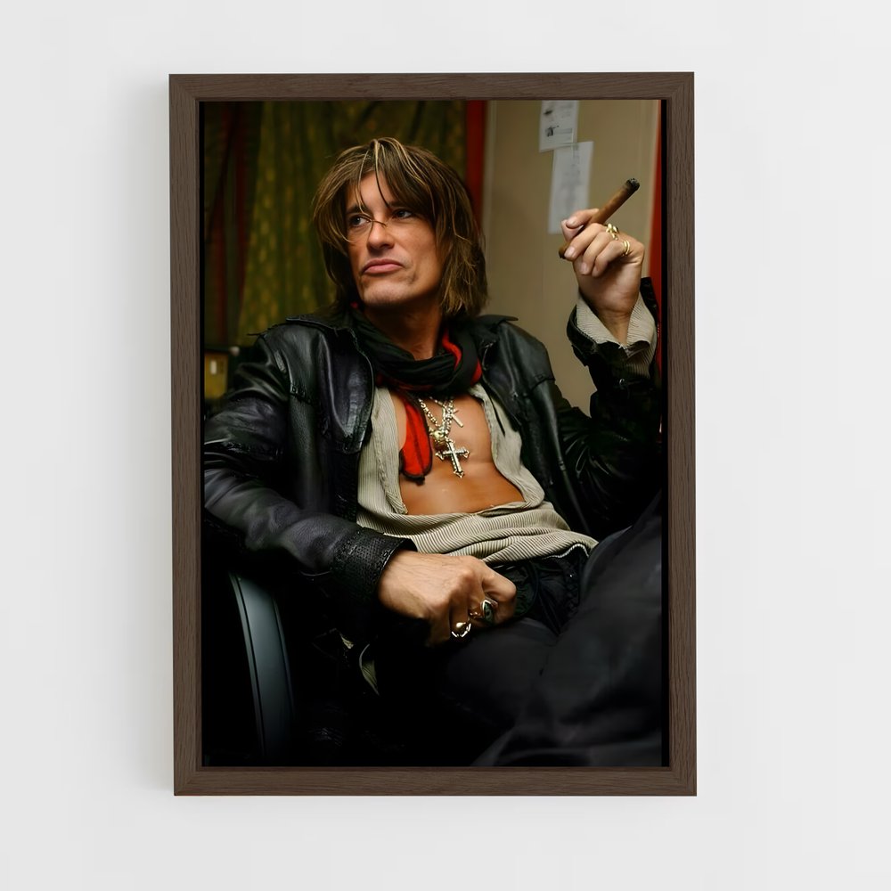 ap-joe perry-3 cadre Bois foncé