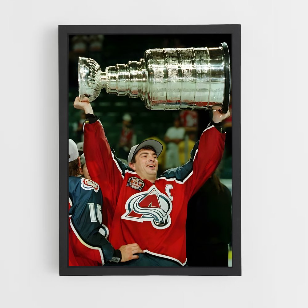 ap-joe sakic-2 cadre Noir