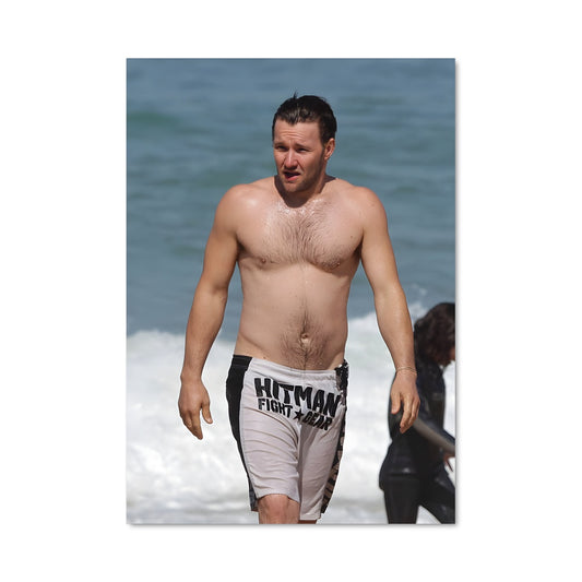 Poster Horizons Écarlates