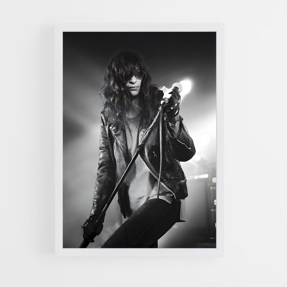 ap-joey ramone-2 cadre Blanc