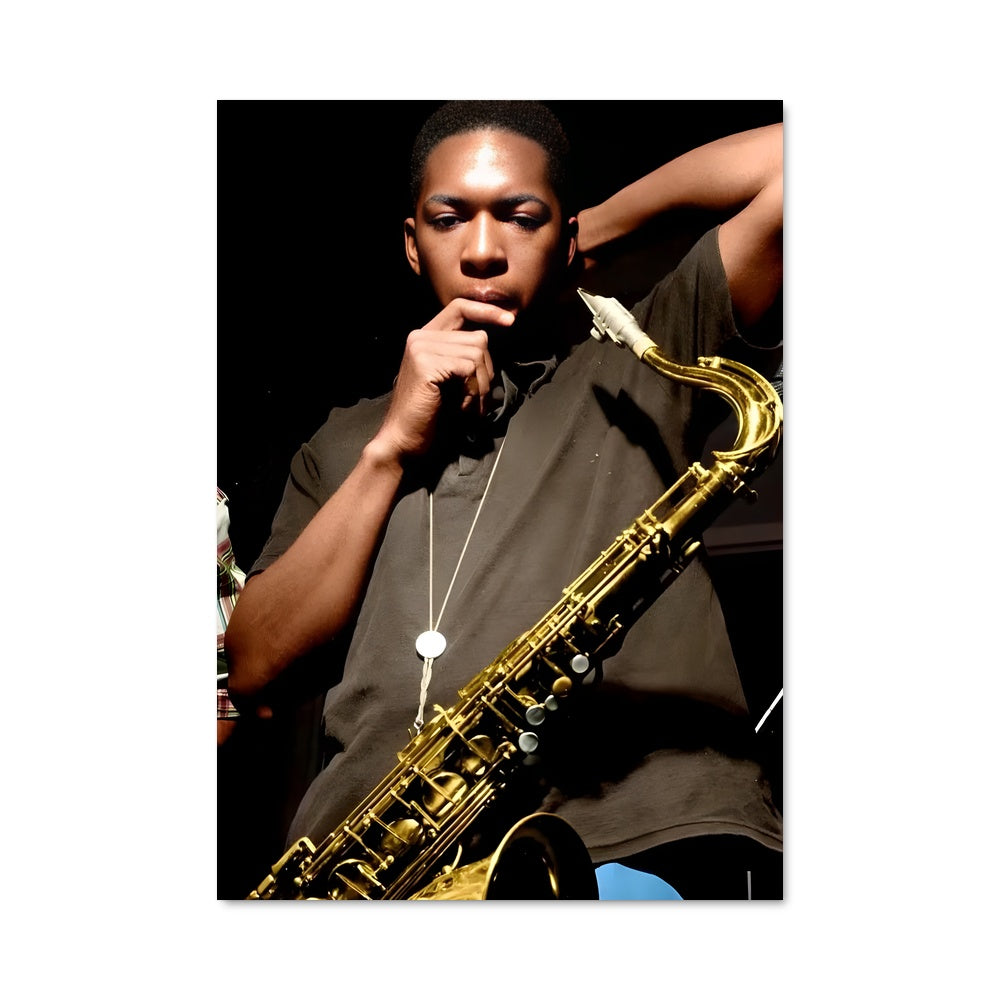 Poster Saxophoniste Étoile