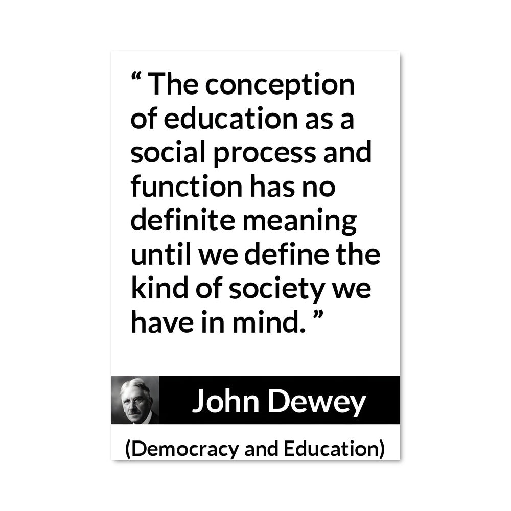 Poster Wisdom in Black and White