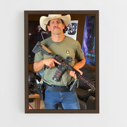 ap-john bernthal-7 cadre Bois foncé