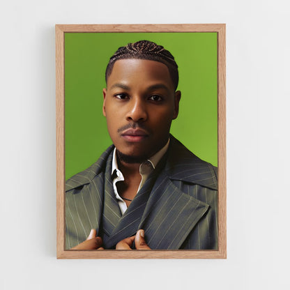 ap-john boyega-2 cadre Bois clair