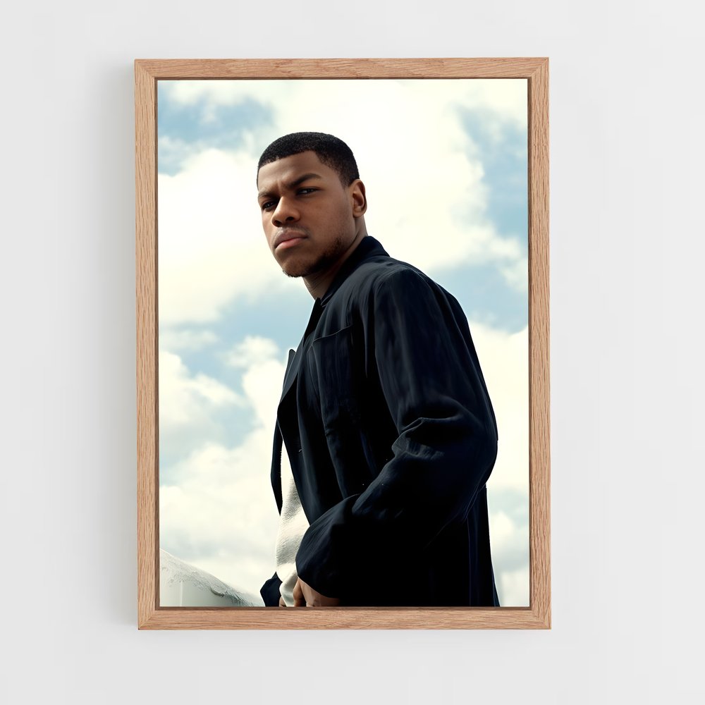 ap-john boyega-3 cadre Bois clair