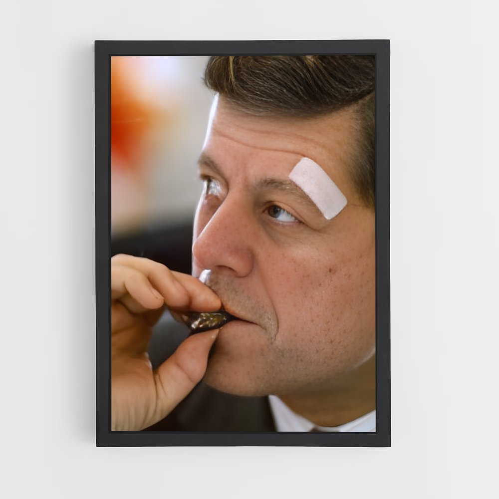 ap-john f kennedy-4 cadre Noir