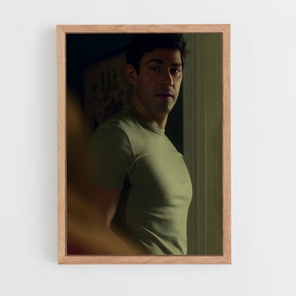ap-john krasinski-3 cadre Bois clair