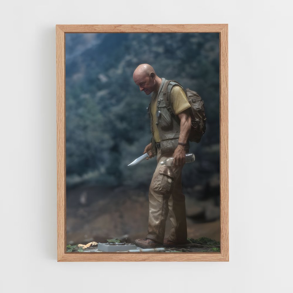 ap-john locke-4 cadre Bois clair