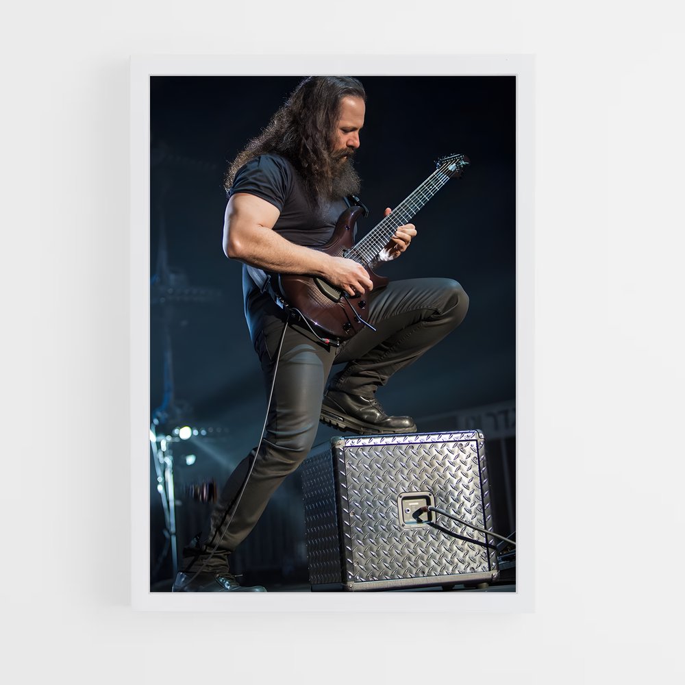 ap-john petrucci-1 cadre Blanc