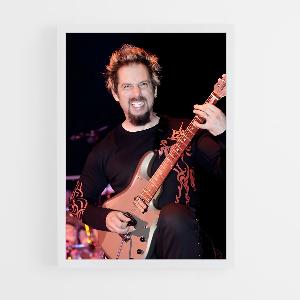 ap-john petrucci-10 cadre Blanc
