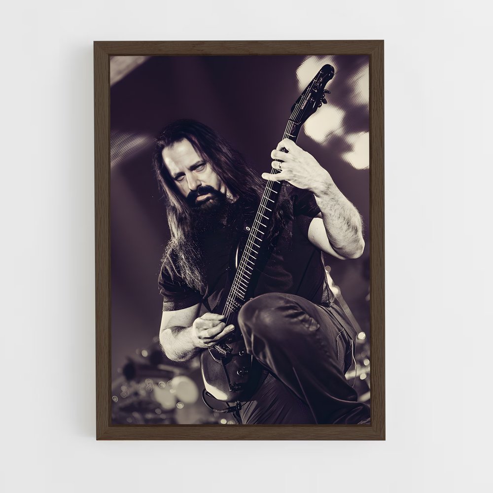 ap-john petrucci-11 cadre Bois foncé