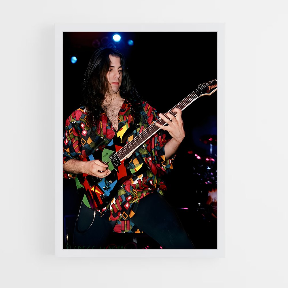 ap-john petrucci-2 cadre Blanc