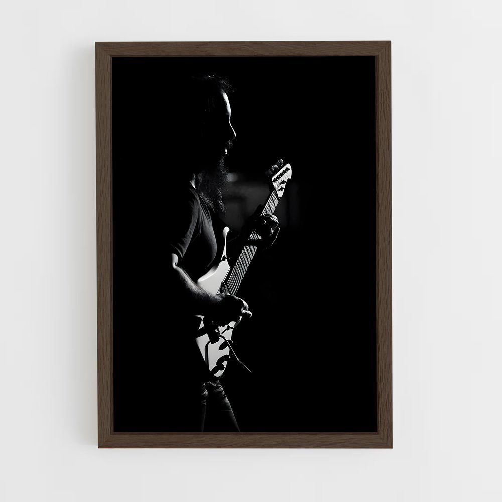 ap-john petrucci-3 cadre Bois foncé