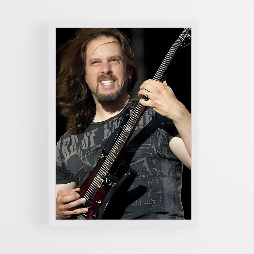 ap-john petrucci-7 cadre Blanc