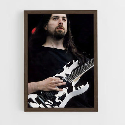 ap-john petrucci-8 cadre Bois foncé