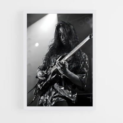 ap-john petrucci-9 cadre Blanc