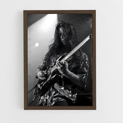 ap-john petrucci-9 cadre Bois foncé