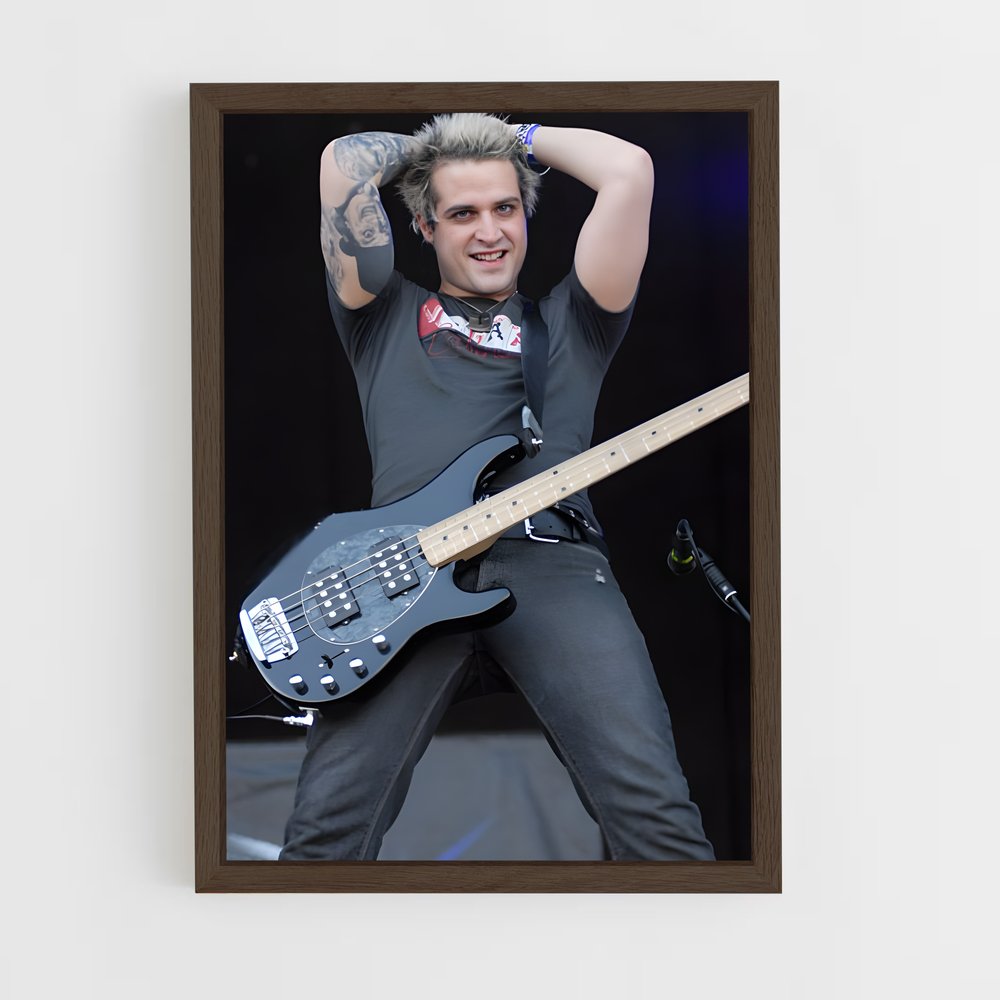 ap-johnny christ-4 cadre Bois foncé