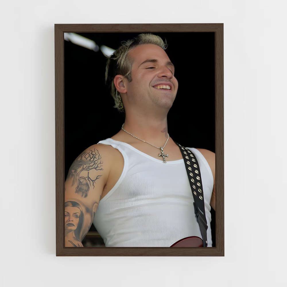 ap-johnny christ-7 cadre Bois foncé