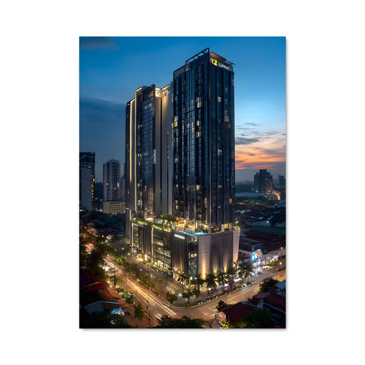 Poster Nuit Étoilée à Johor Bahru