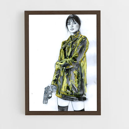 ap-joi blade runner-5 cadre Bois foncé