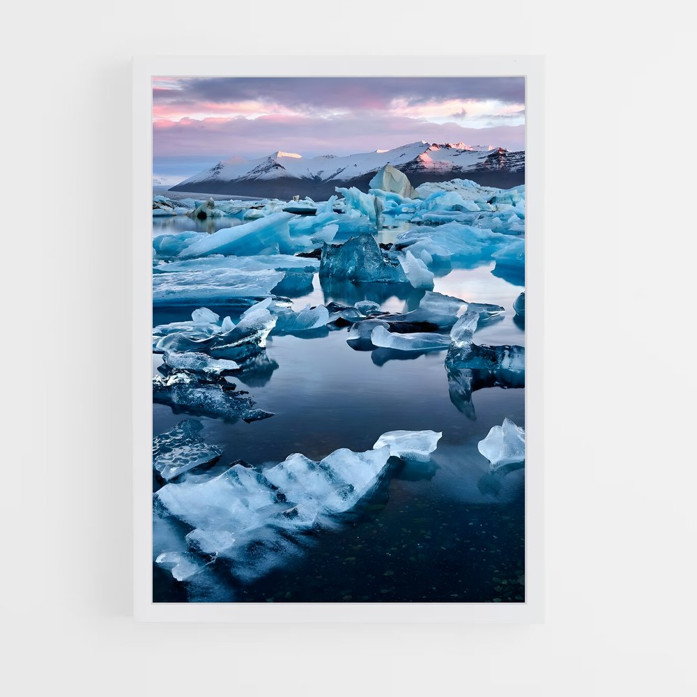 ap-jokulsarlon-1 cadre Blanc