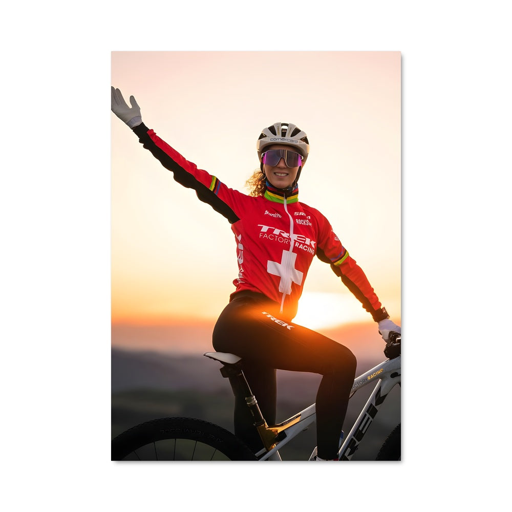 Poster Évasion à Vélo