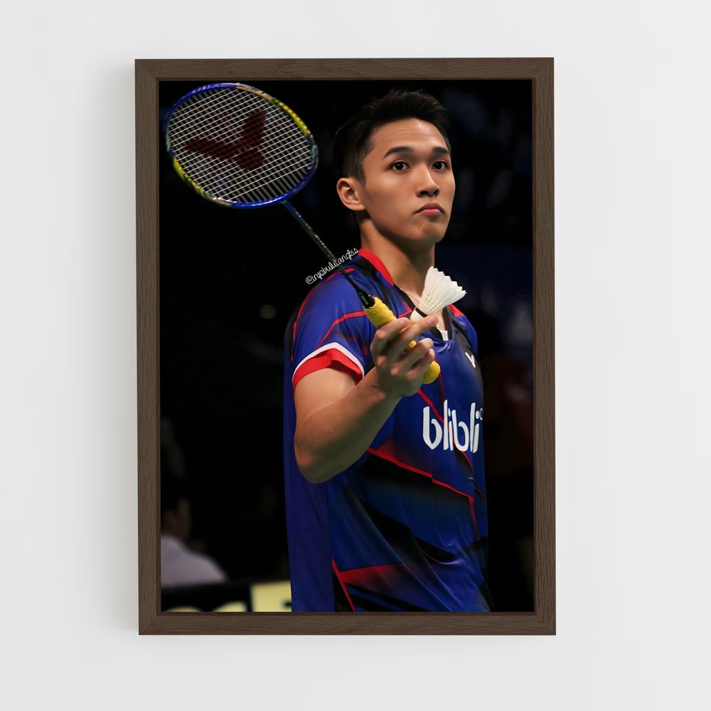 ap-jonatan christie-3 cadre Bois foncé