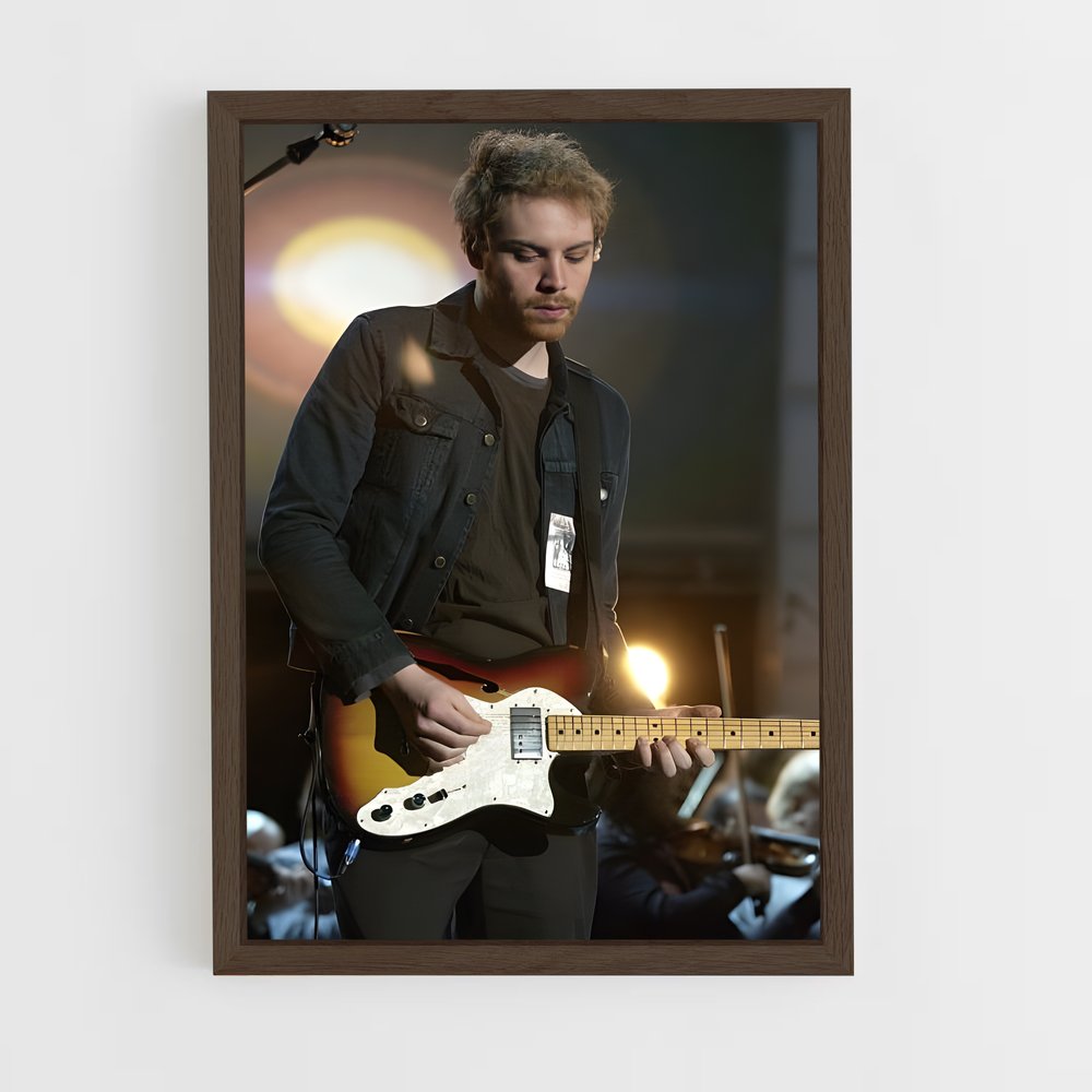 ap-jonny buckland-1 cadre Bois foncé