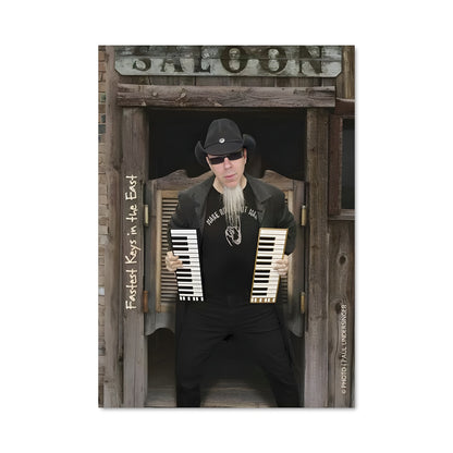Poster Accordéon Mystique