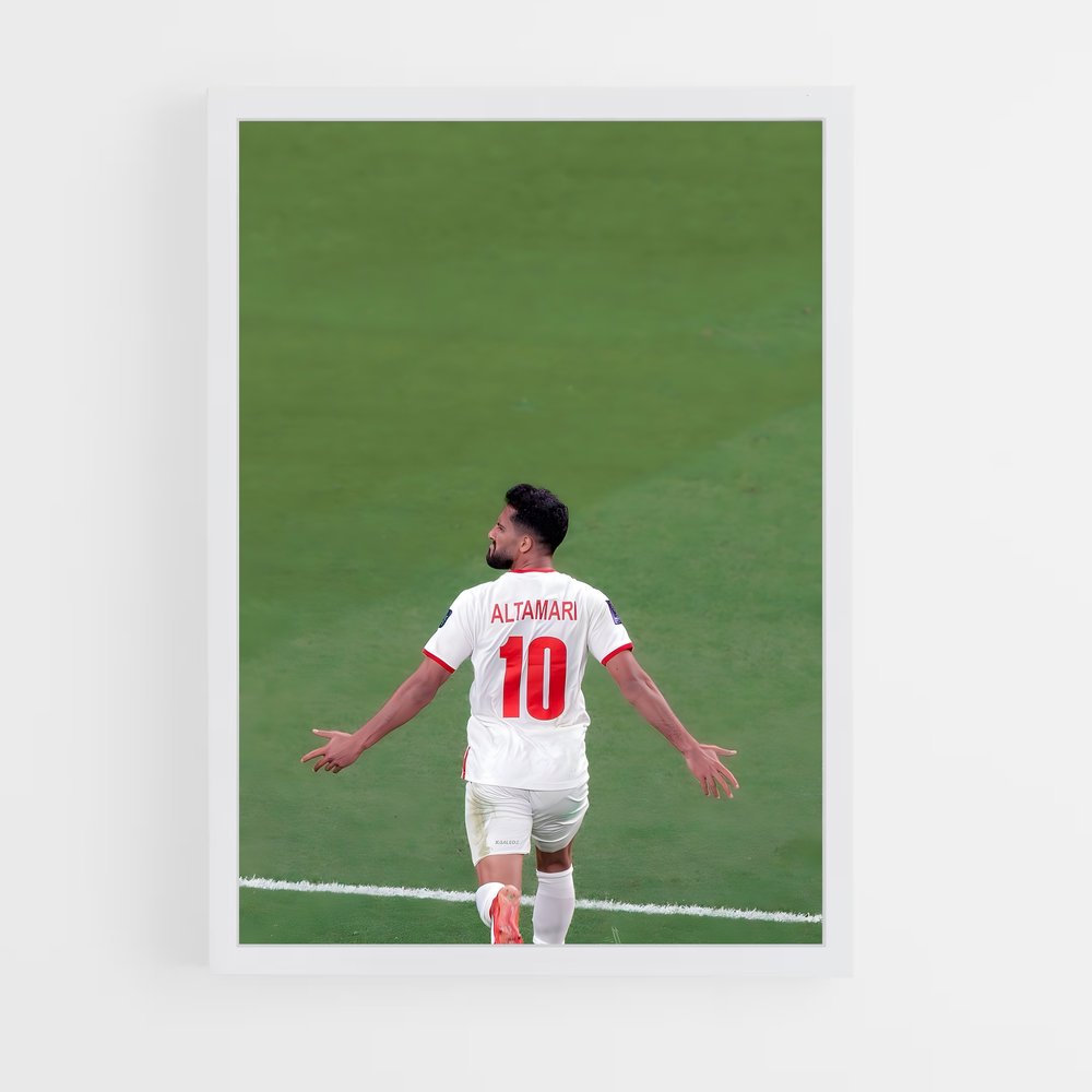ap-jordan national football team-3 cadre Blanc