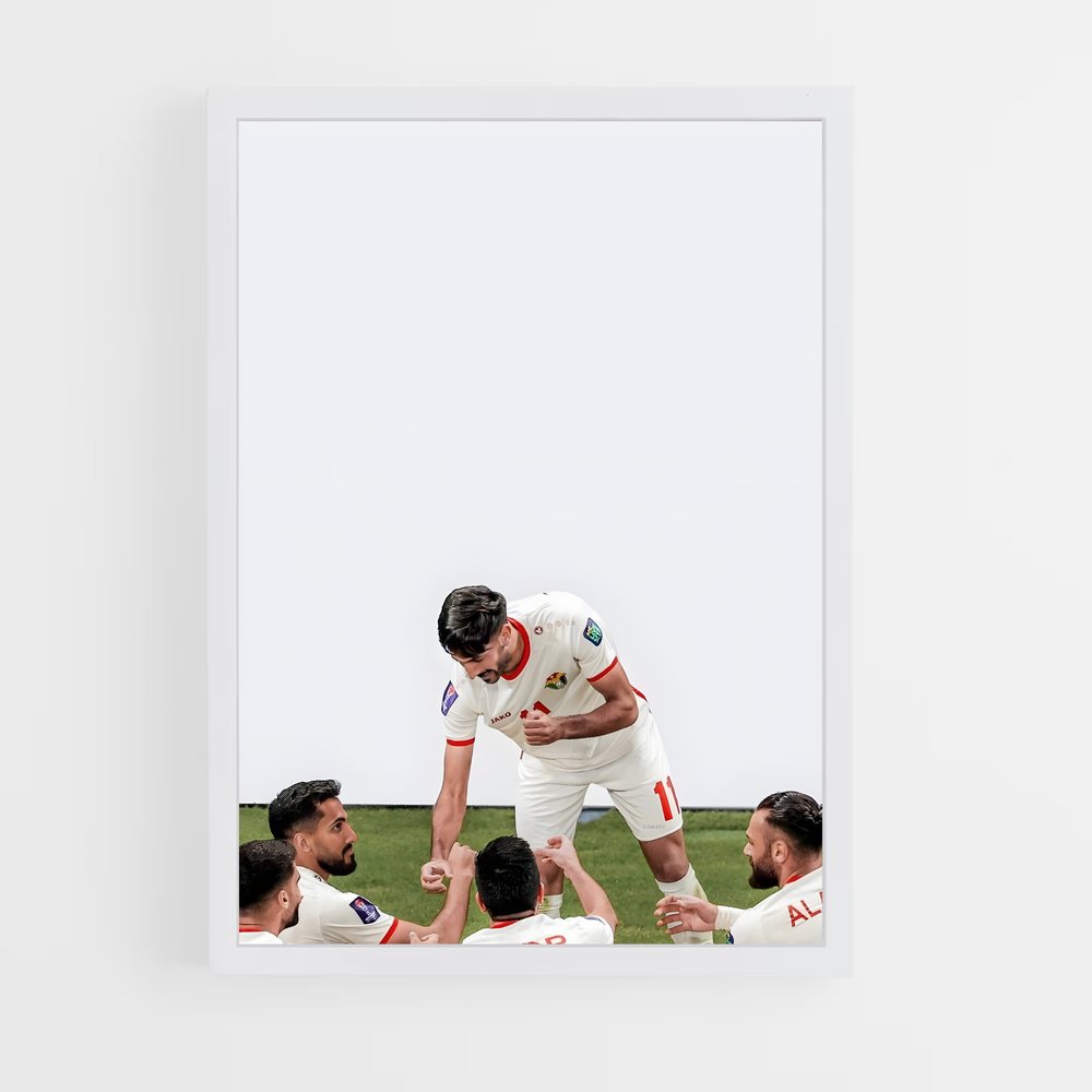 ap-jordan national football team-7 cadre Blanc