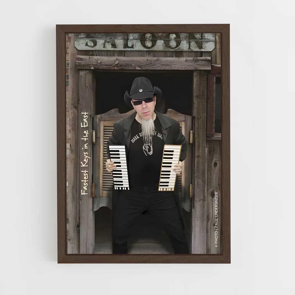 ap-jordan rudess-5 cadre Bois foncé
