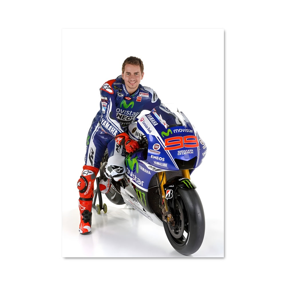 Poster Vitesse Bleue