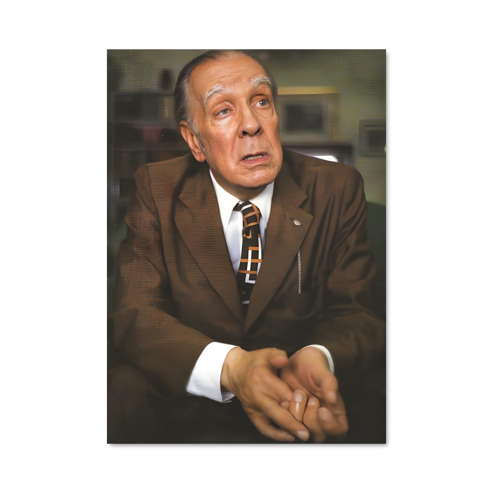 Poster Borges, Architecte des Rêves