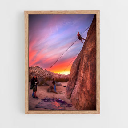 ap-joshua tree climbing california-2 cadre Bois clair