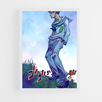 ap-josuke higashikata-3 cadre Blanc