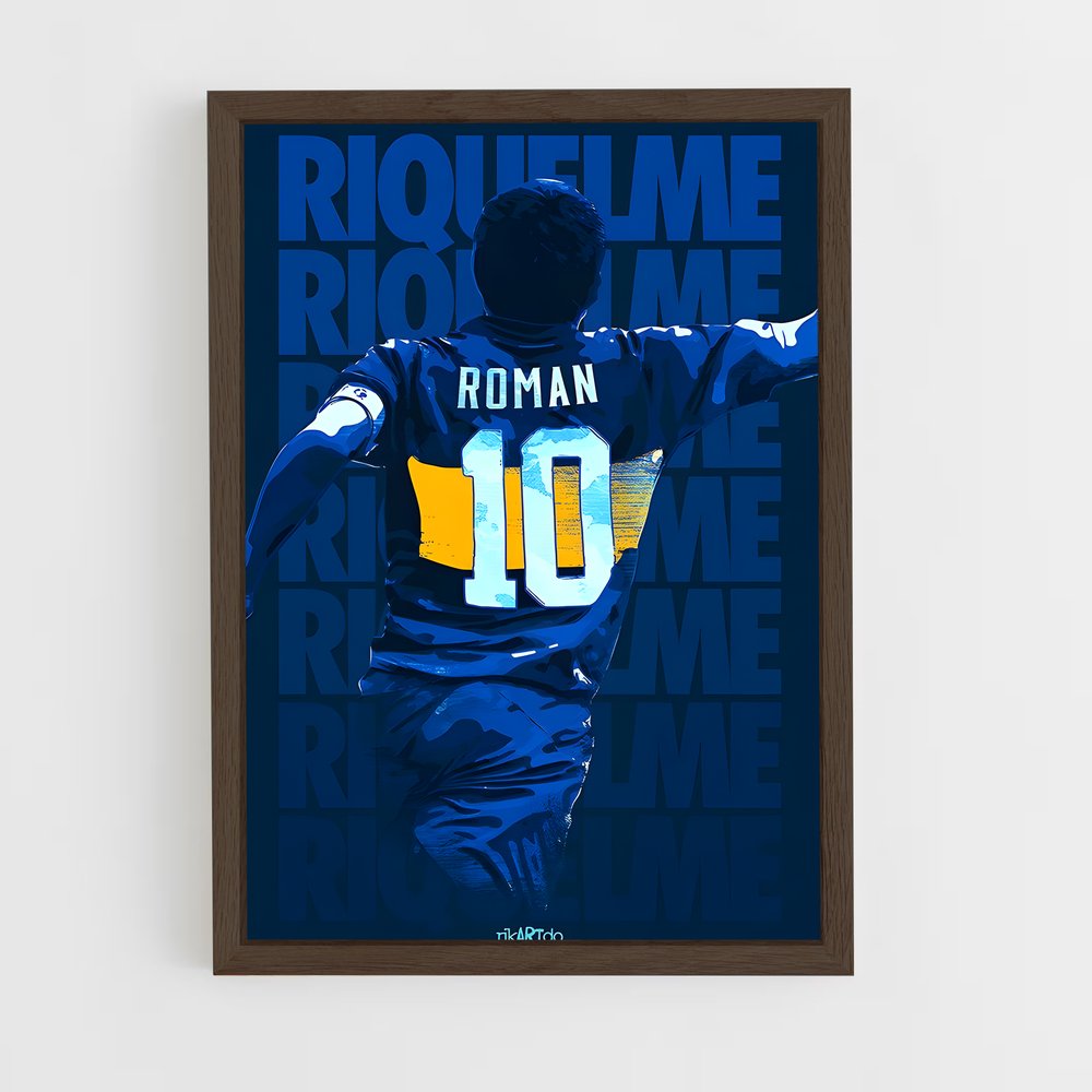 ap-juan roman riquelme-5 cadre Bois foncé