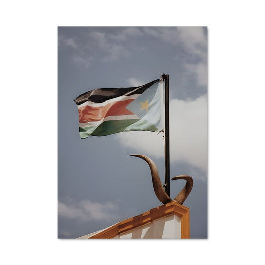 Poster Drapeau Envolé