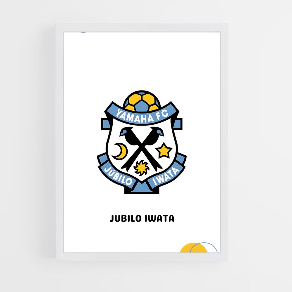 ap-jubilo iwata-2 cadre Blanc
