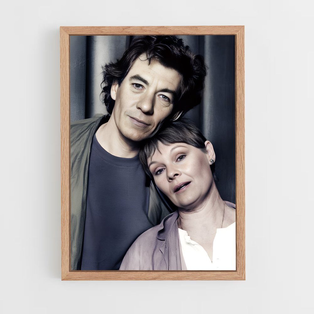 ap-judi dench-4 cadre Bois clair