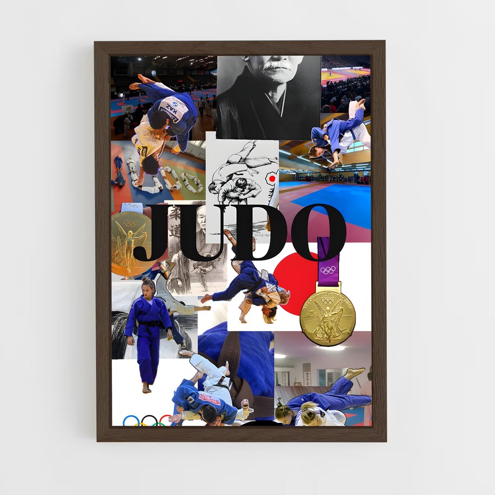 ap-judo-1 cadre Bois foncé