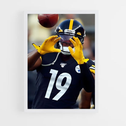ap-juju smith-schuster-1 cadre Blanc
