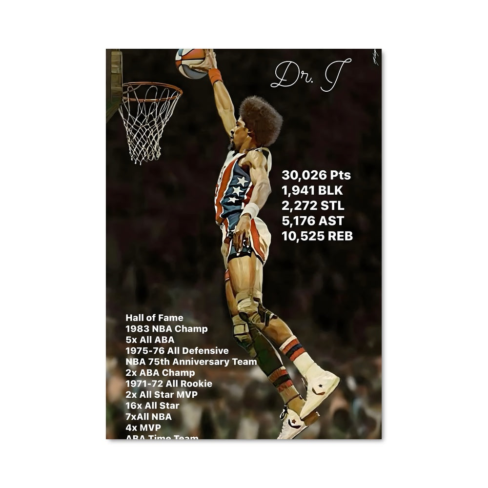 Poster Julius erving 59650