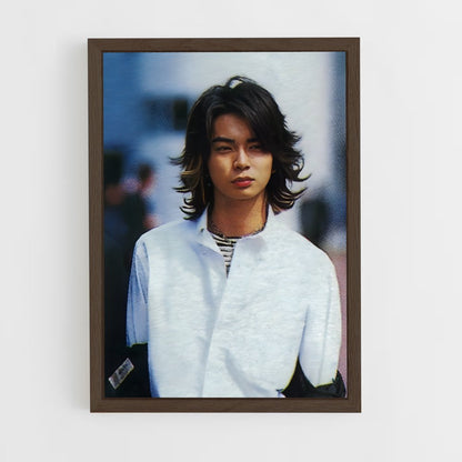 ap-jun matsumoto-5 cadre Bois foncé