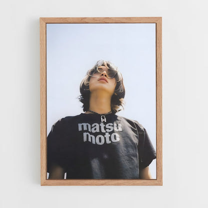 ap-jun matsumoto-9 cadre Bois clair
